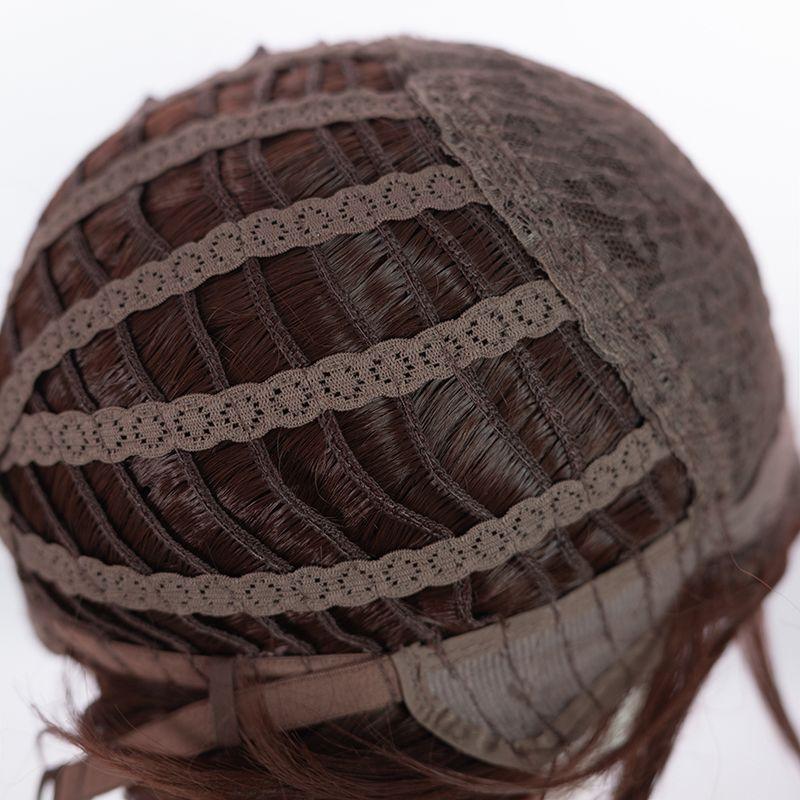 LOL Arcane Viktor Dark Brown Short Cospaly Wigs