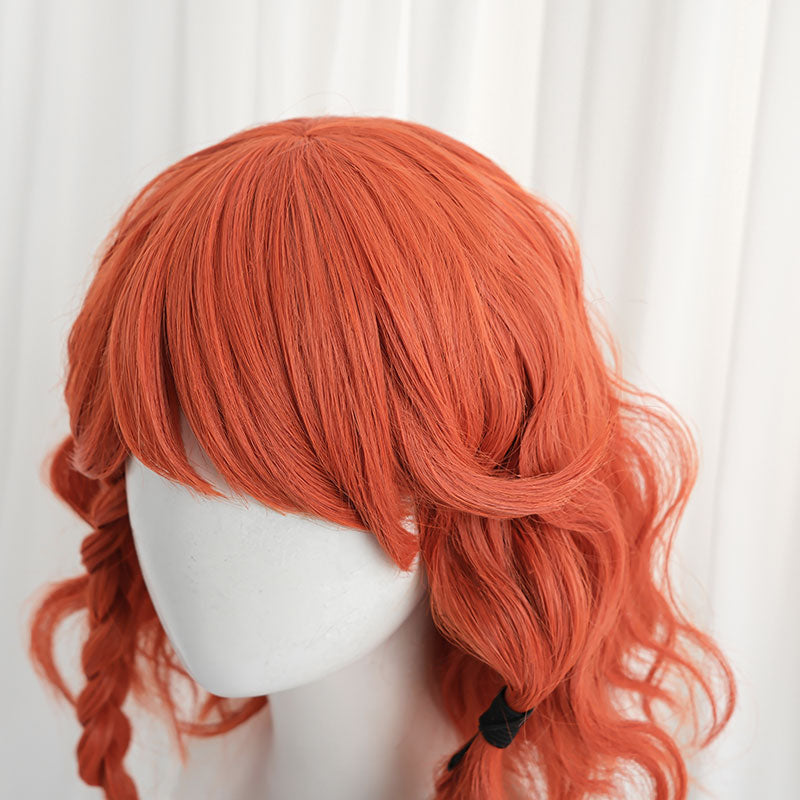LOL Aurora Short Orange Cosplay Wig