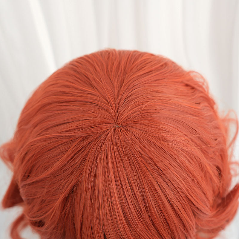 LOL Aurora Short Orange Cosplay Wig