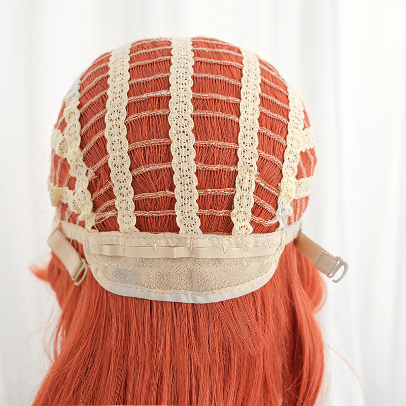 LOL Aurora Short Orange Cosplay Wig