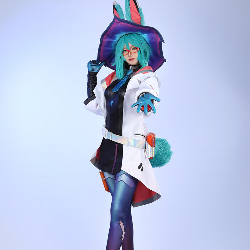 LOL Battle Bunny Aurora Cosplay Costume