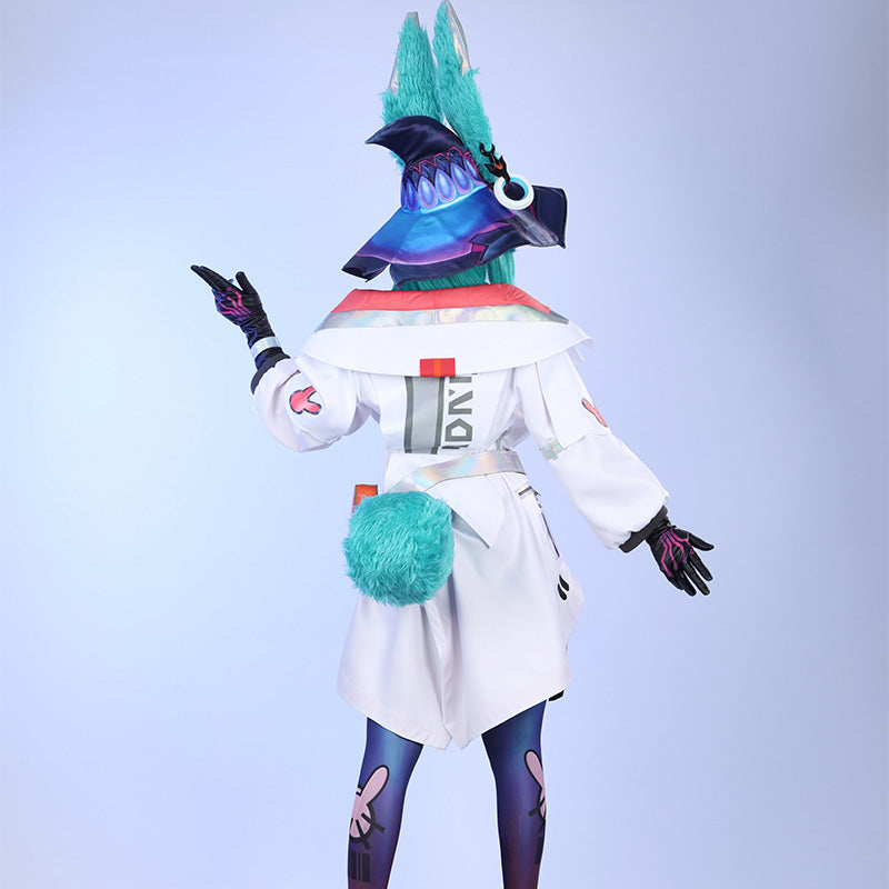 LOL Battle Bunny Aurora Cosplay Costume