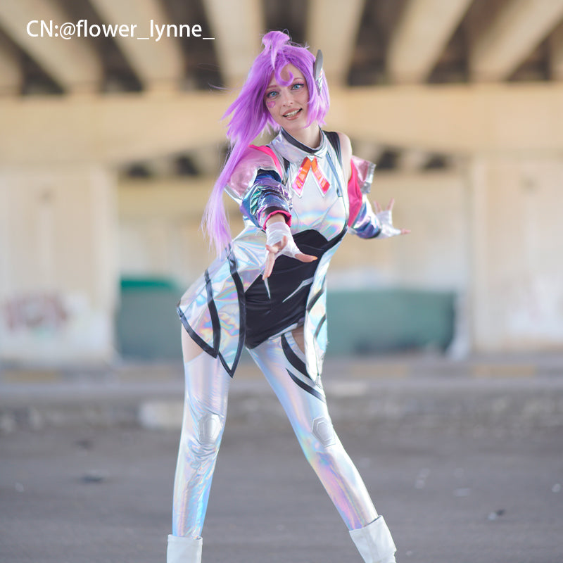 LOL Battle Dove Seraphine Cosplay Costume
