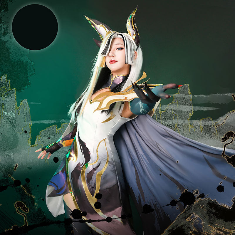 LOL Calligraphia Xayah Cosplay Costume Halloween Costume
