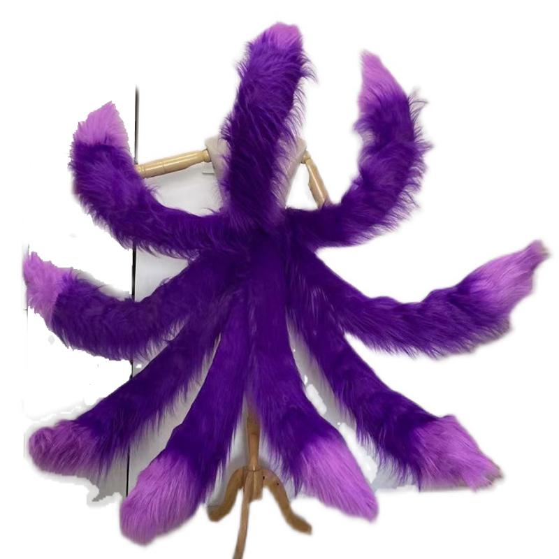 LOL Coven Ahri Purple Tail Cosplay Prop