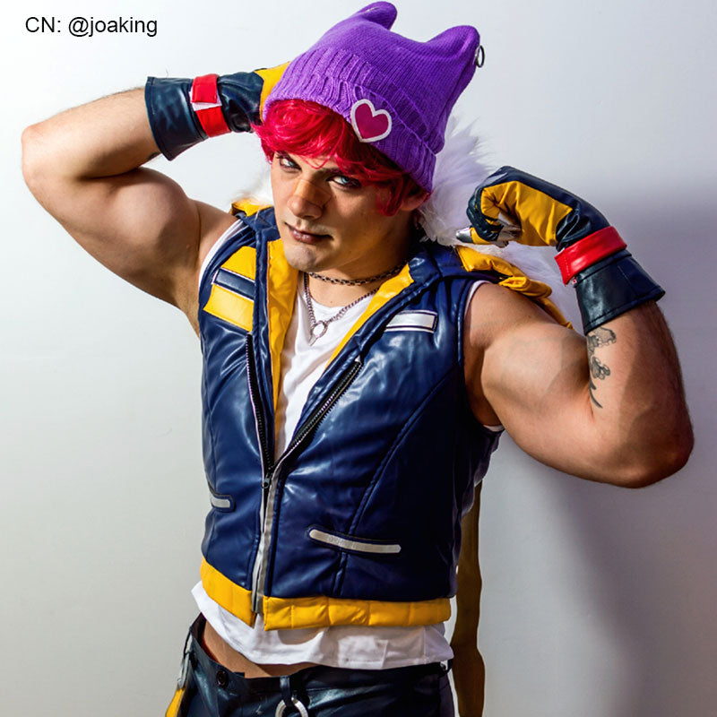 LOL Heartsteel Sett Cosplay Costume With Hat Halloween Costume