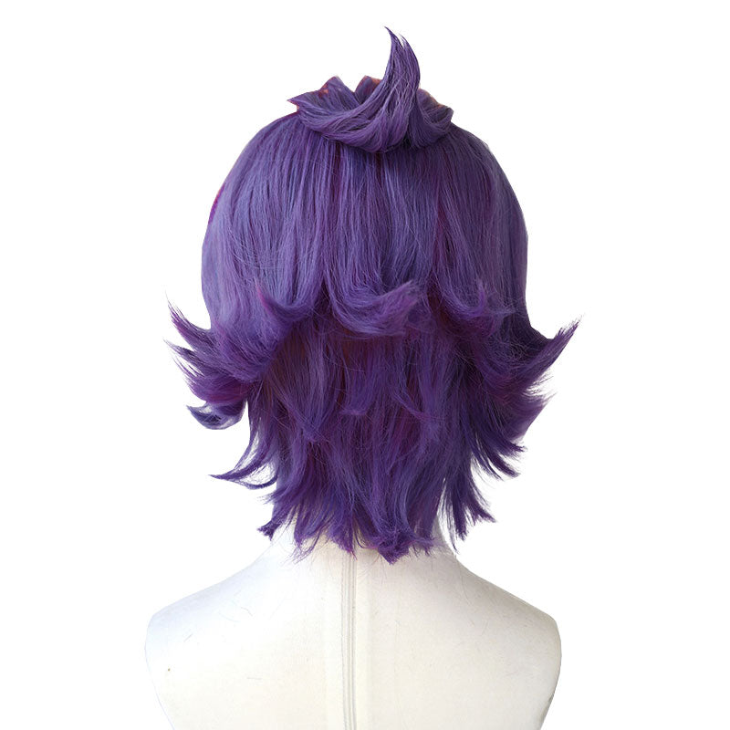 League Of Legends LOL Heartsteel Shieda Kayn Red Mixed Purple Cosplay Wigs