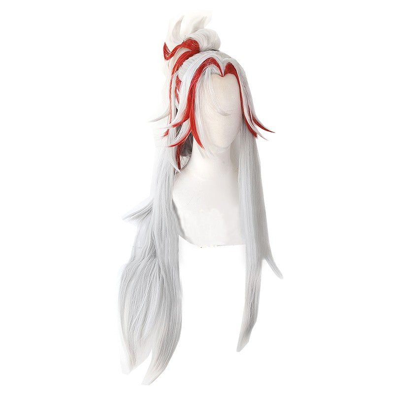 League Of Legends LOL Heartsteel Yone Grey Cosplay Wigs