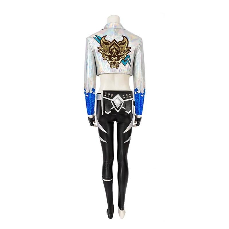 LOL KDA ALL OUT Akali Cosplay Costume