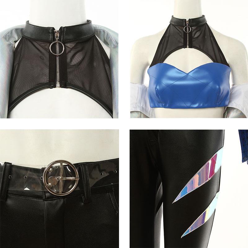 LOL KDA ALL OUT Akali Cosplay Costume
