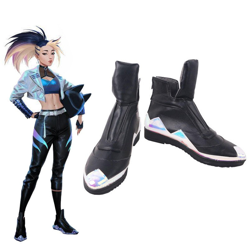 LOL KDA All Out Akali Cosplay Shoes