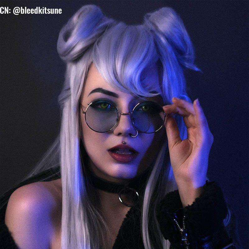 LOL KDA All Out Evelynn Cosplay Wigs