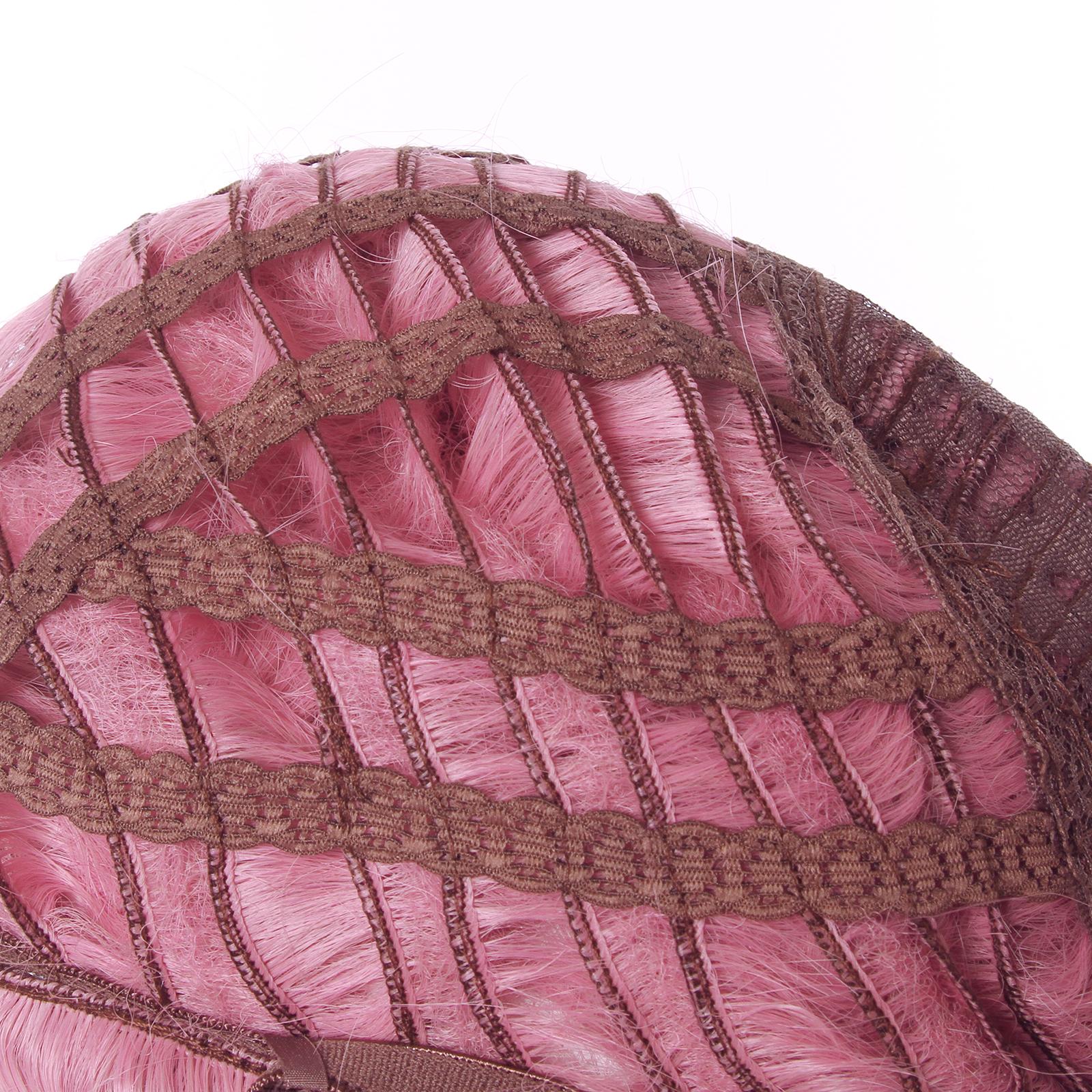 LOL KDA BADDEST Seraphine Pink Mixed Purple Long Ponytail Cosplay Wigs