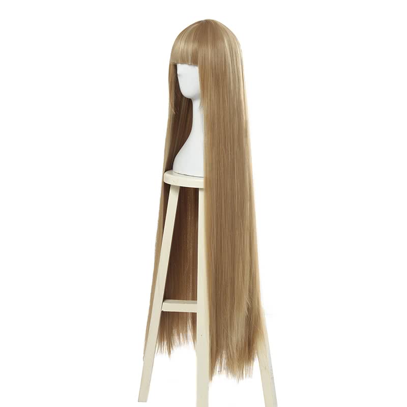LOL KDA Kai'sa Long Straight Blonde Cosplay Wigs