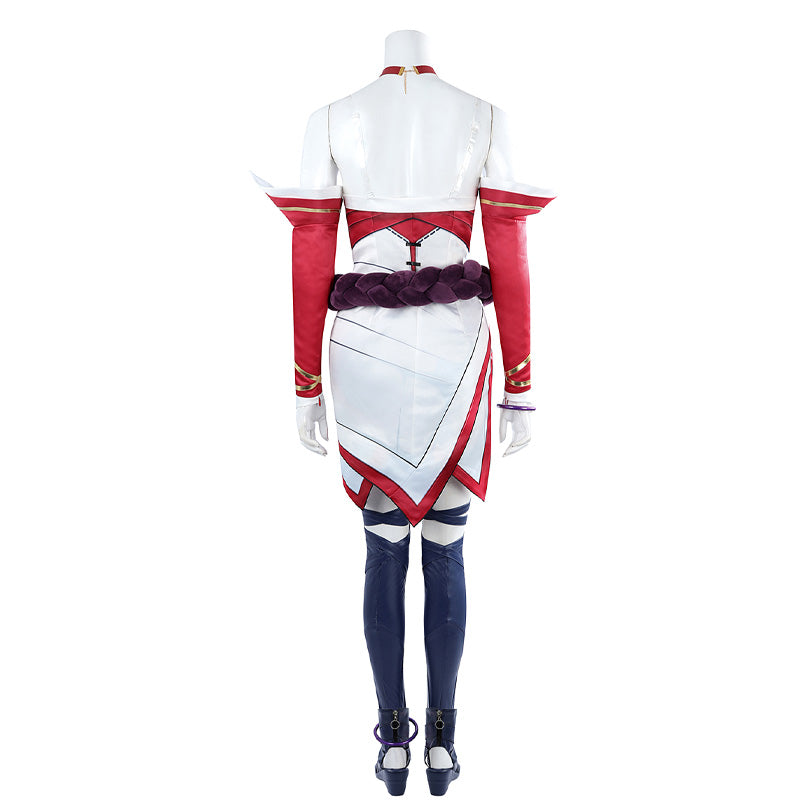 LOL League of Legends 2XKO Ahri Cosplay Costume