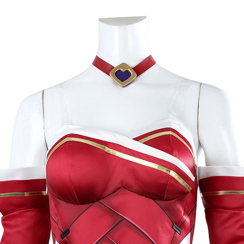 LOL League of Legends 2XKO Ahri Cosplay Costume