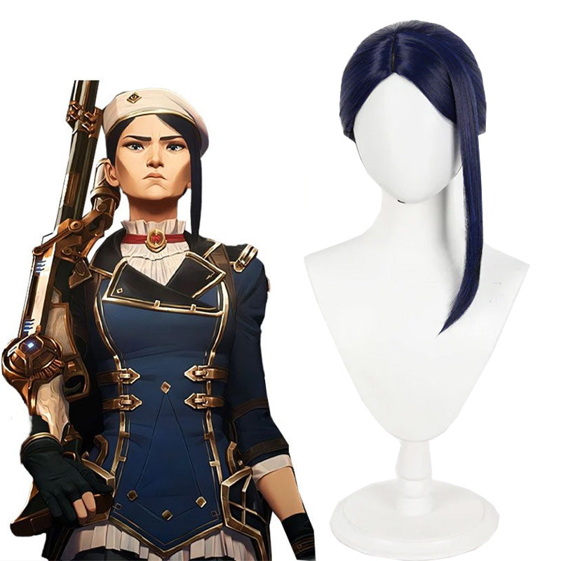 LOL League of Legends Arcane Season 2 Caitlyn Cosplay Wig