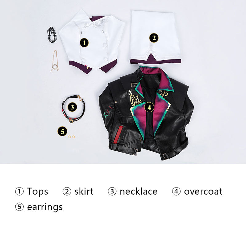LOL League of Legends Arcane Season 2 Jinx Powder Cosplay Costume