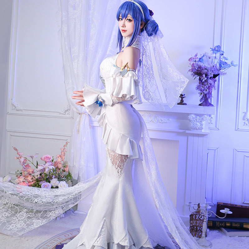 LOL League of Legends Crystal Rose Sona Cosplay Costume