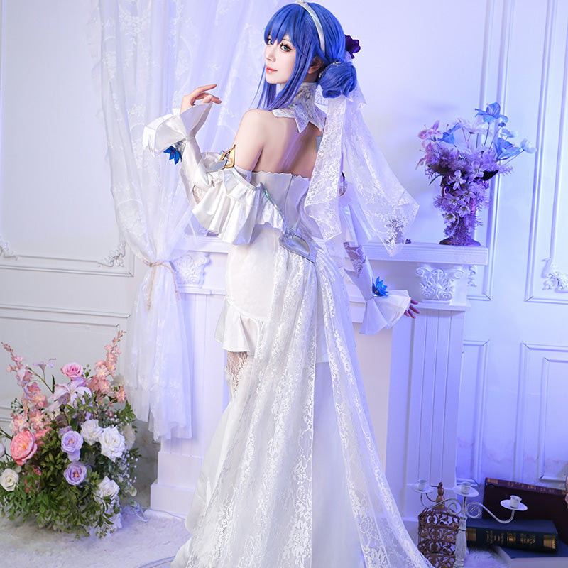 LOL League of Legends Crystal Rose Sona Cosplay Costume