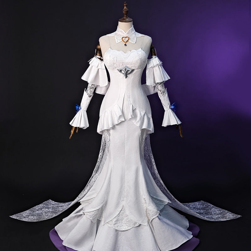 LOL League of Legends Crystal Rose Sona Cosplay Costume