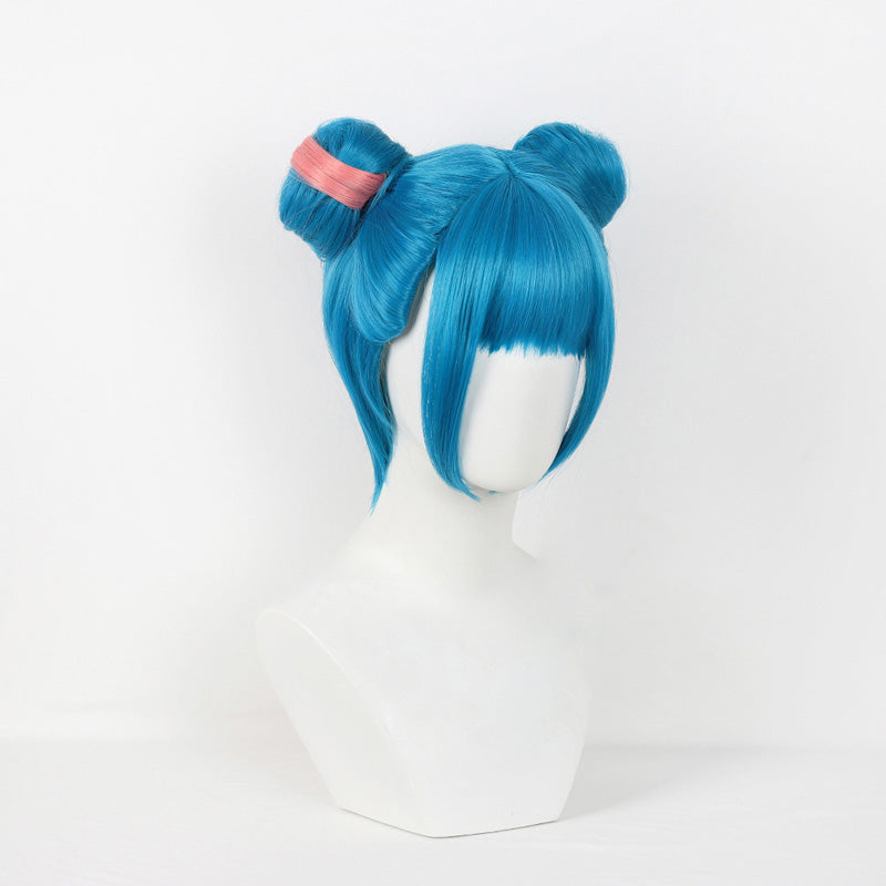 LOL League Of Legends Jinx Cosplay Wig