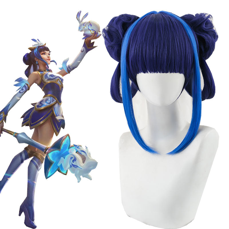 LOL League Of Legends Porcelain Lux Cosplay Wig