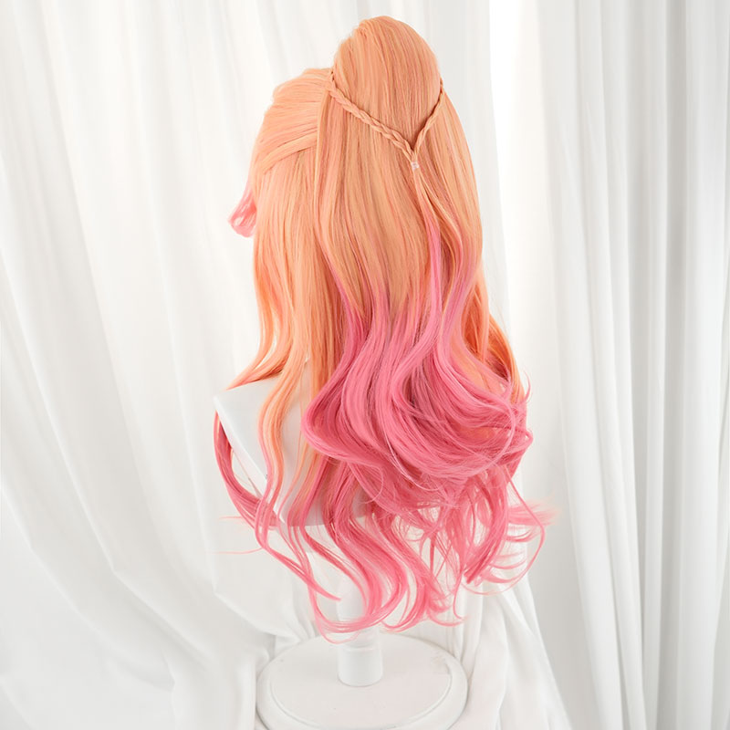LOL League of Legends Prestige Crystal Rose Lux Cosplay Wig