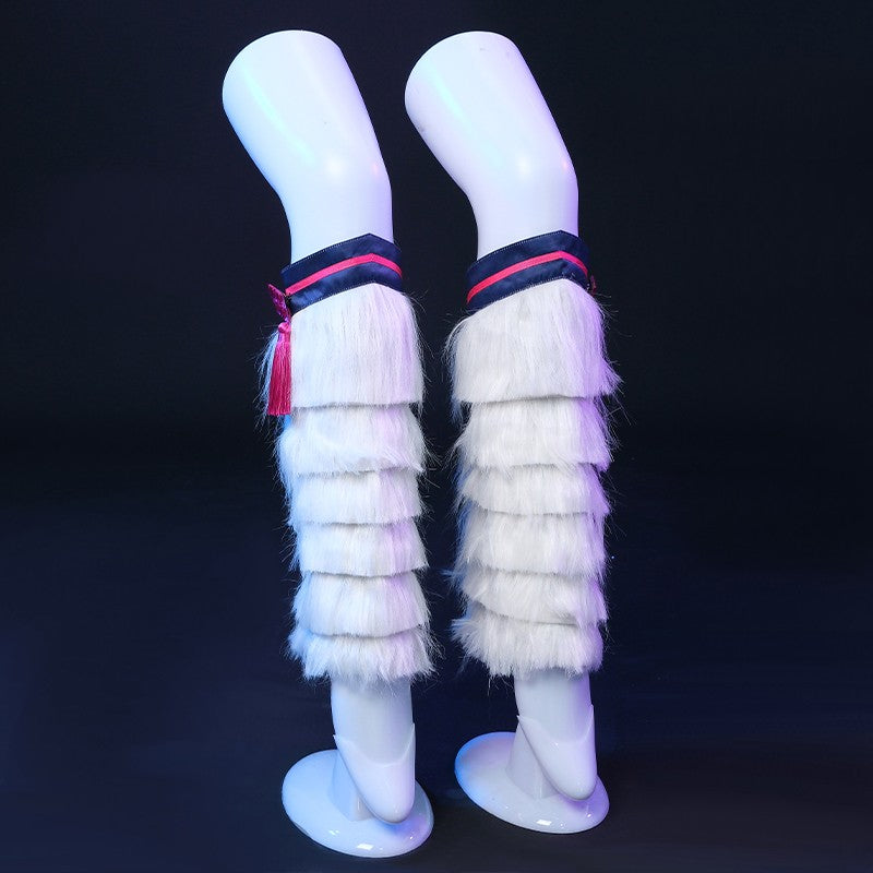 lol Snow Moon Ahri Cosplay Costume