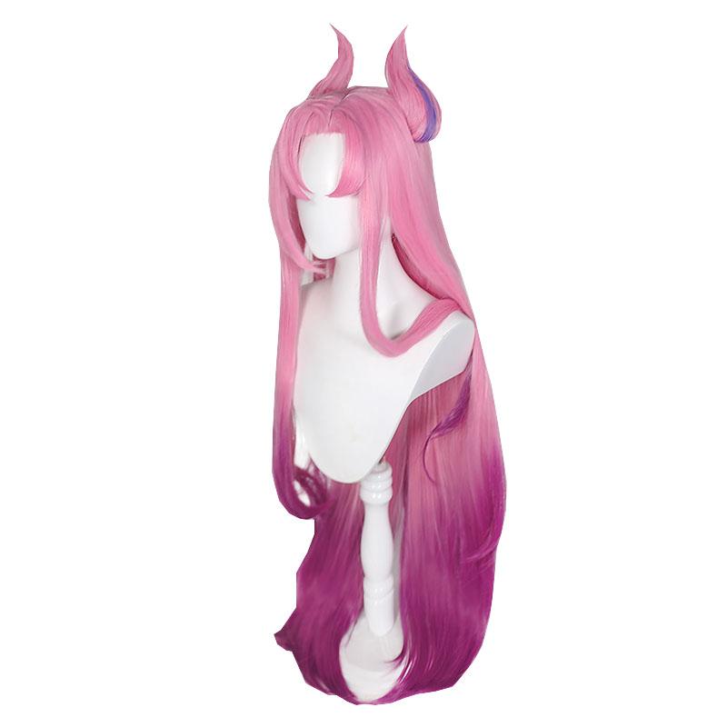 LOL Star Guardian Kaisa Gradient Long Cosplay Wigs Halloween wig