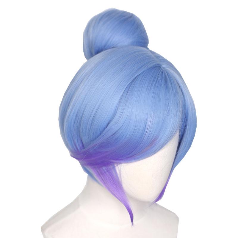 LOL Star Guardian Orianna Gradient Long Cosplay Wigs