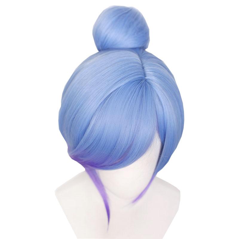 LOL Star Guardian Orianna Gradient Long Cosplay Wigs