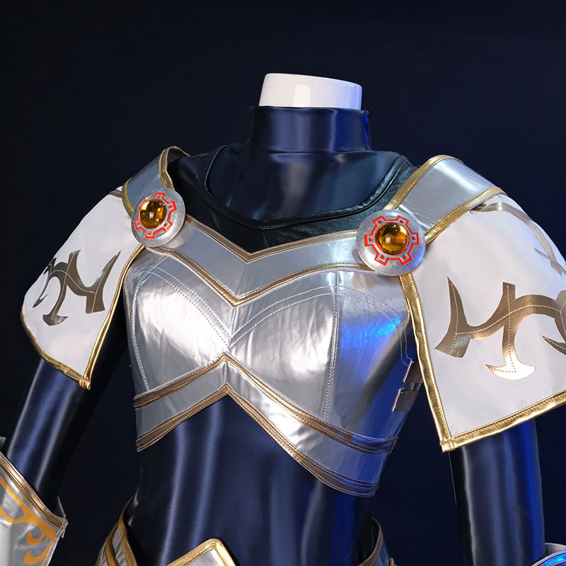 LOL the Lady of Luminosity Lux Cosplay Costume Luxanna Crownguard Cosplay