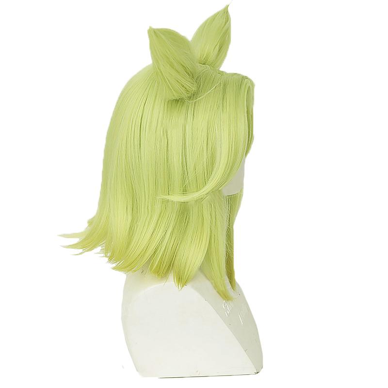 LOL The Spark of Zaun Zeri Green Cosplay Wigs Halloween wig