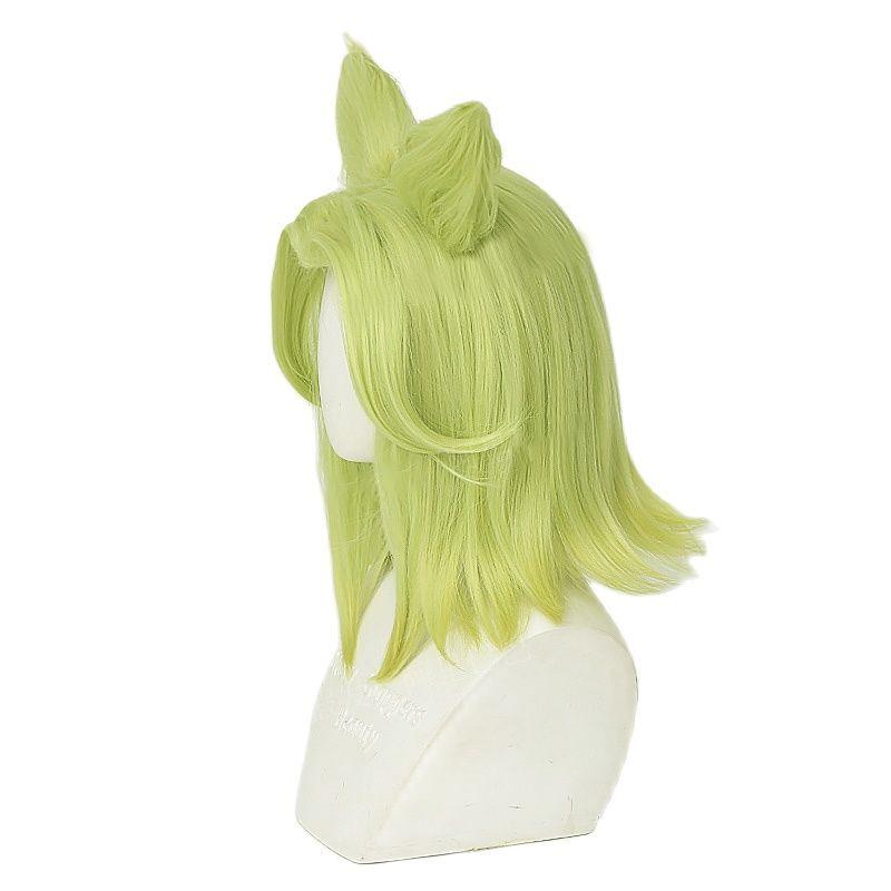 LOL The Spark of Zaun Zeri Green Cosplay Wigs Halloween wig