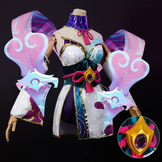 【Last Batch】LOL Spirit Blossom Evelynn Cosplay Costume Halloween Costume
