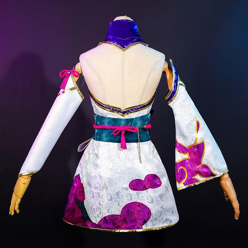 【Ready To Ship】LOL Spirit Blossom Evelynn Cosplay Costume Halloween Costume