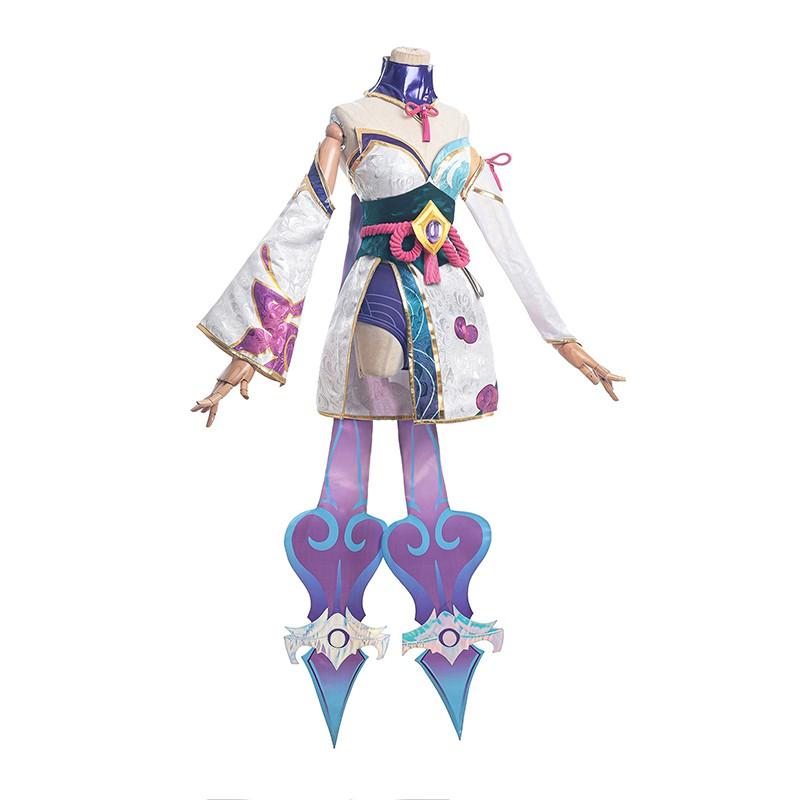 【Ready To Ship】LOL Spirit Blossom Evelynn Cosplay Costume Halloween Costume
