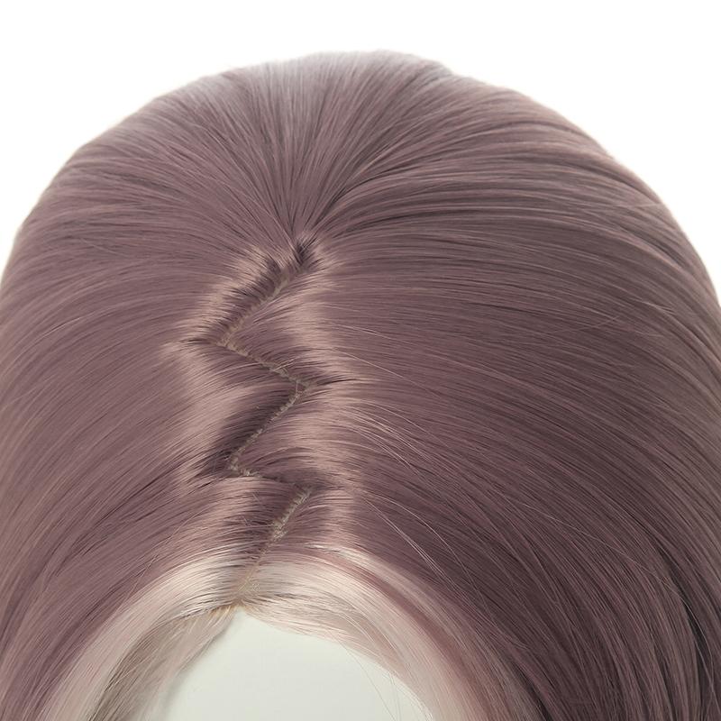 LOL True Damage Akali Gray Mixde White Ponytail Cosplay Wigs