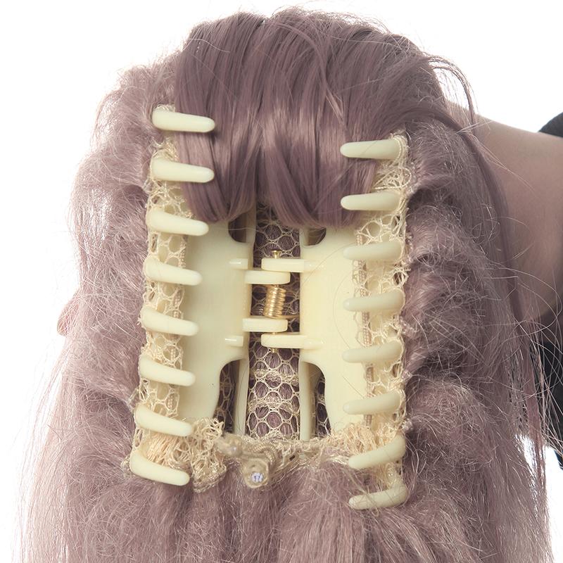 LOL True Damage Akali Gray Mixde White Ponytail Cosplay Wigs