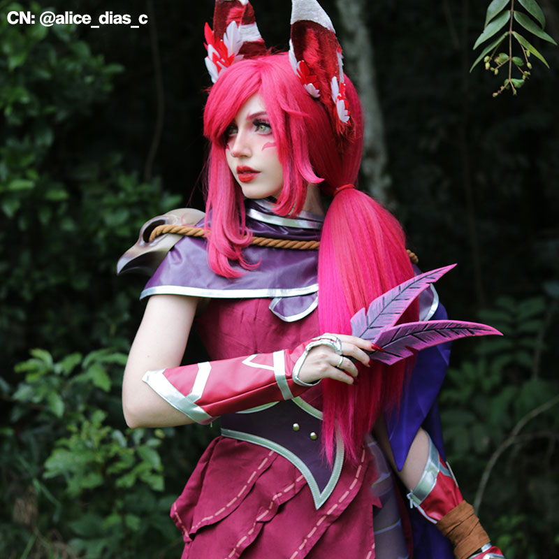 LOL Xayah The Rebel Cosplay Costume