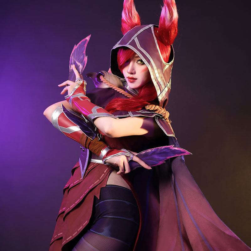 LOL Xayah The Rebel Cosplay Costume