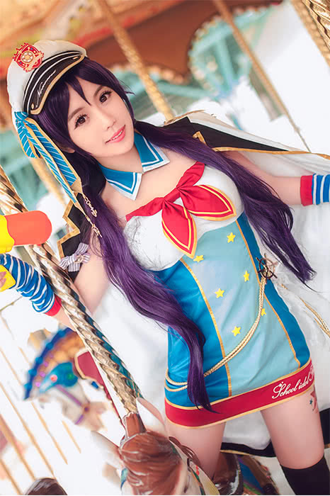 Love Live! Navy Awakened Nozomi Tojo Anime Cosplay Costumes