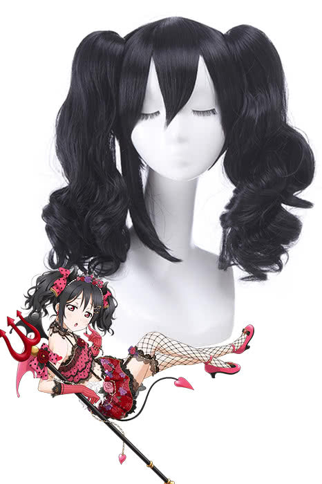 Love Live! Little Devil Awaken Nico Yazawa Anime Cosplay Wigs ML220