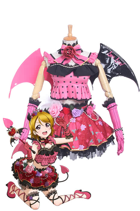 Love Live! Little Devil Costumes Hanayo Koizumi Anime Cosplay Costumes GC220B