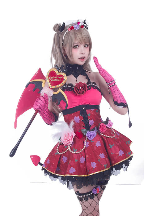 Love Live! Little Devil Costumes Kotori Minami Anime Cosplay Costumes