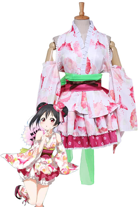 Love Live! Nico Yazawa Cosplay kimono Costume
