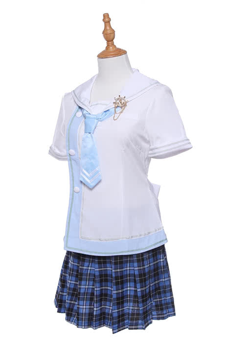 Love Live!! Ayase Eli Daily Sailor Uniform Dresses Skirts Cosplay Costumes