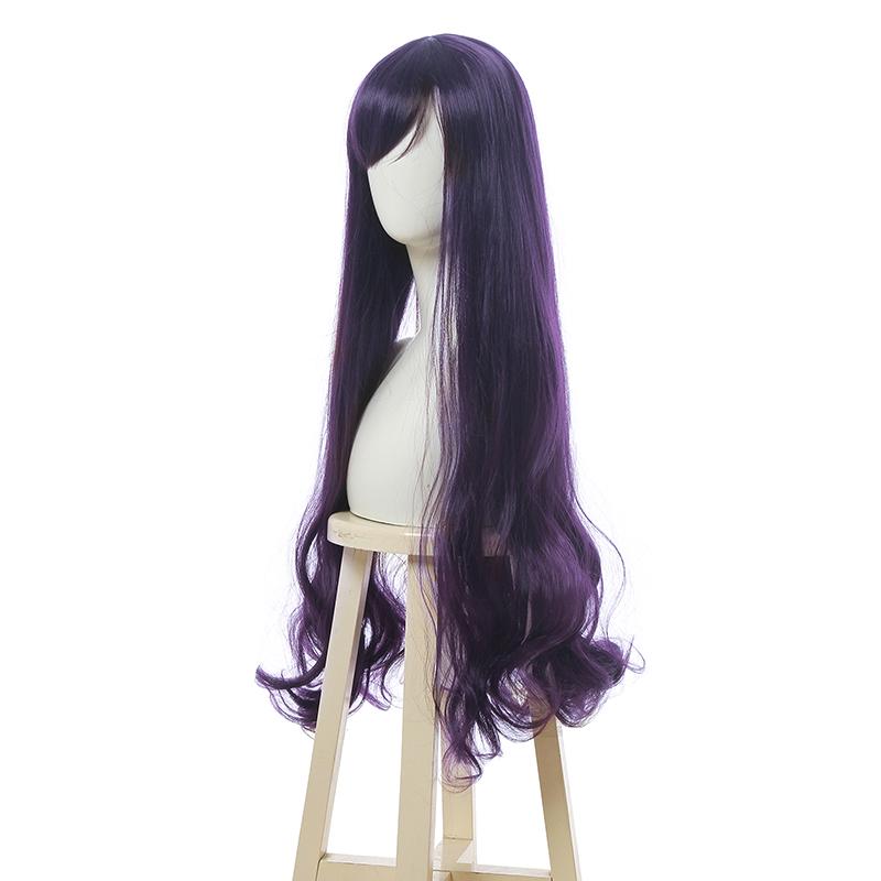 Love Live! Little Devil Awaken Nozomi Tojo Anime Wigs Long Curly Purple Cosplay Wigs ML235