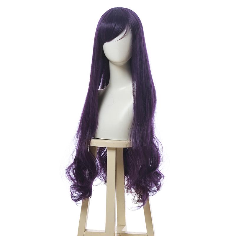 Love Live! Little Devil Awaken Nozomi Tojo Anime Wigs Long Curly Purple Cosplay Wigs ML235